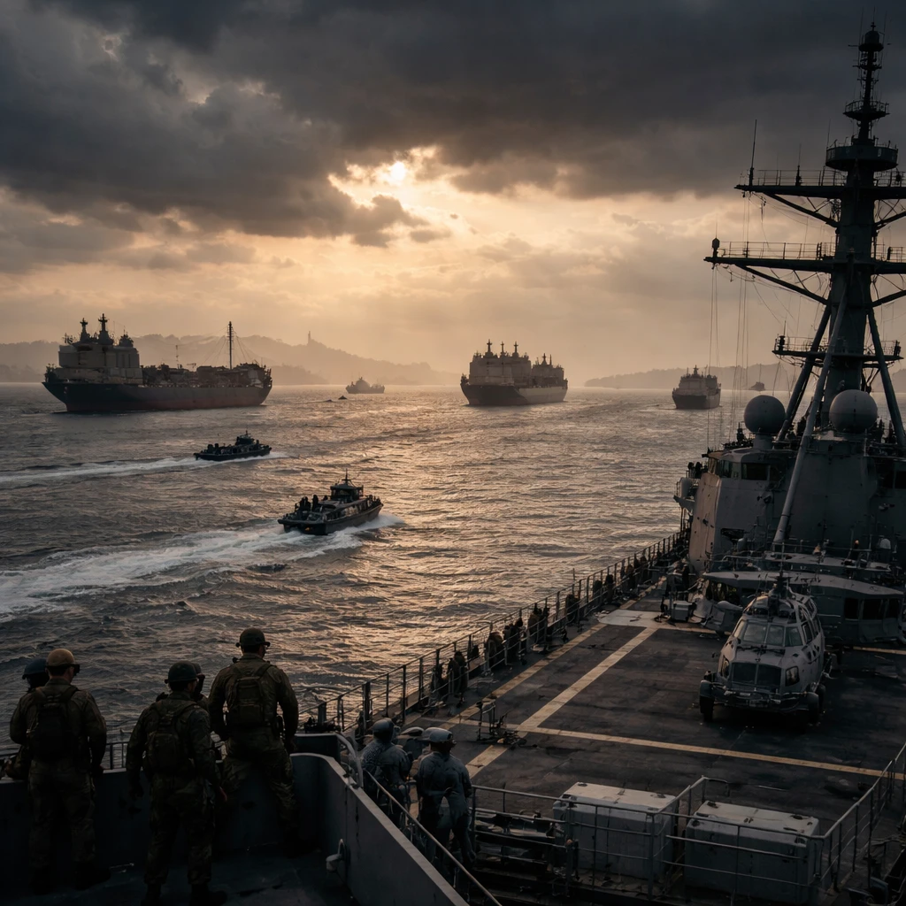 U.S. to Temporarily Halt Hormuz Operation as Iran Deal Nears, Blockade Stays in Place