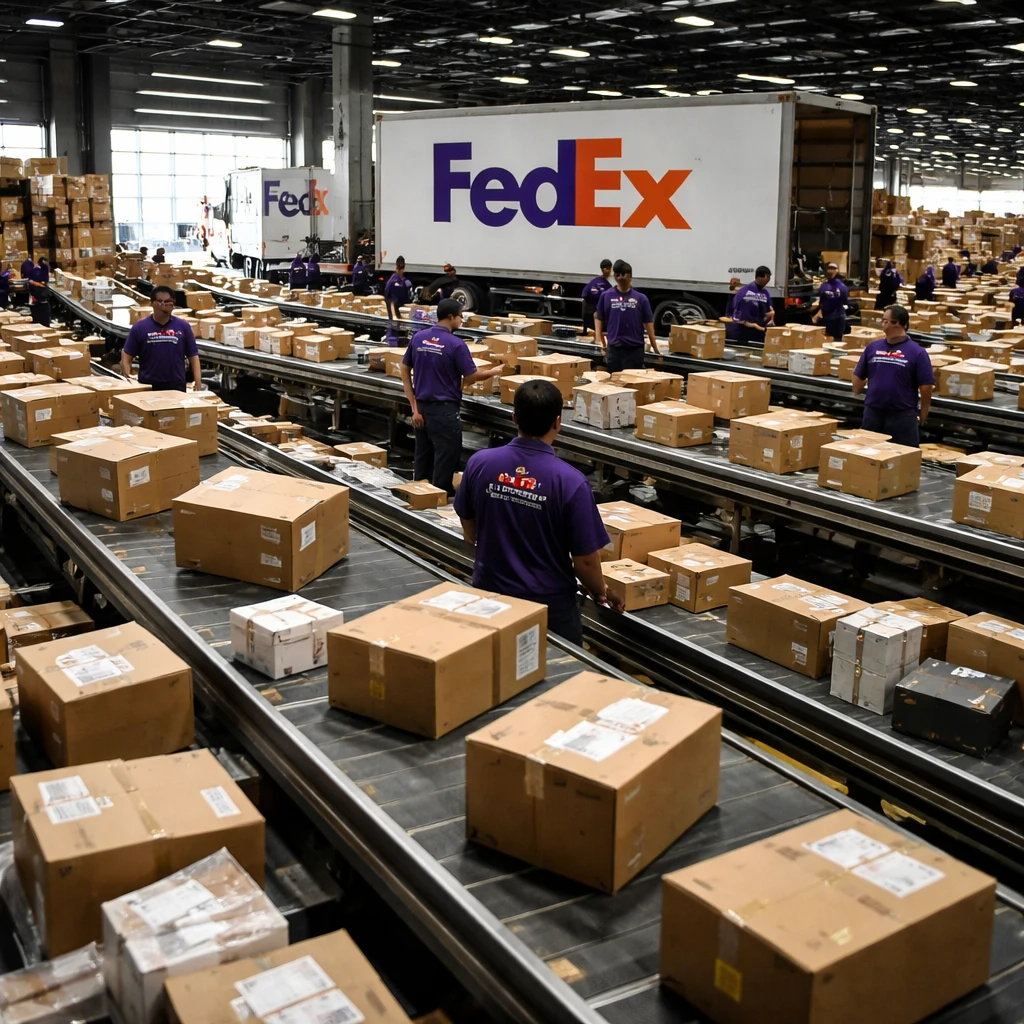 FedEx Shares Drop After Strong Quarter but Disappointing 2026 Outlook
