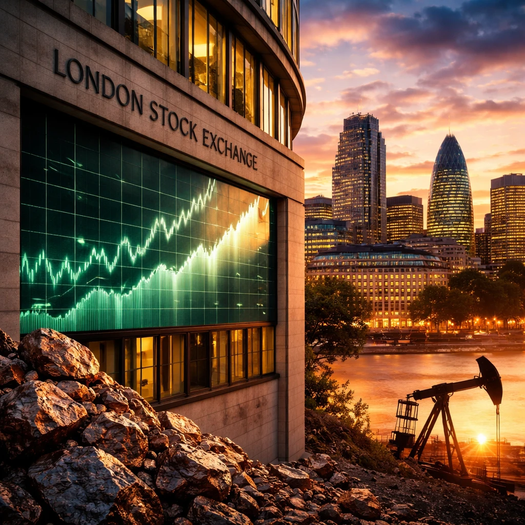 U.K. Equities Advance as Mining and Aerospace Stocks Lead Gains