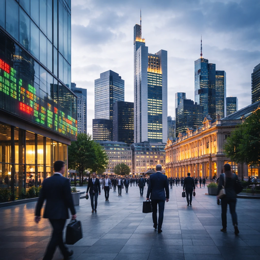 Frankfurt Closes Modestly Higher as Consumer, Utilities and Software Stocks Lead Gains