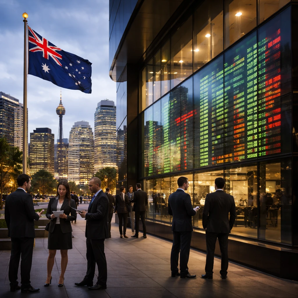 Australian Stocks Slip Slightly as Select Sectors Drag on S&P/ASX 200