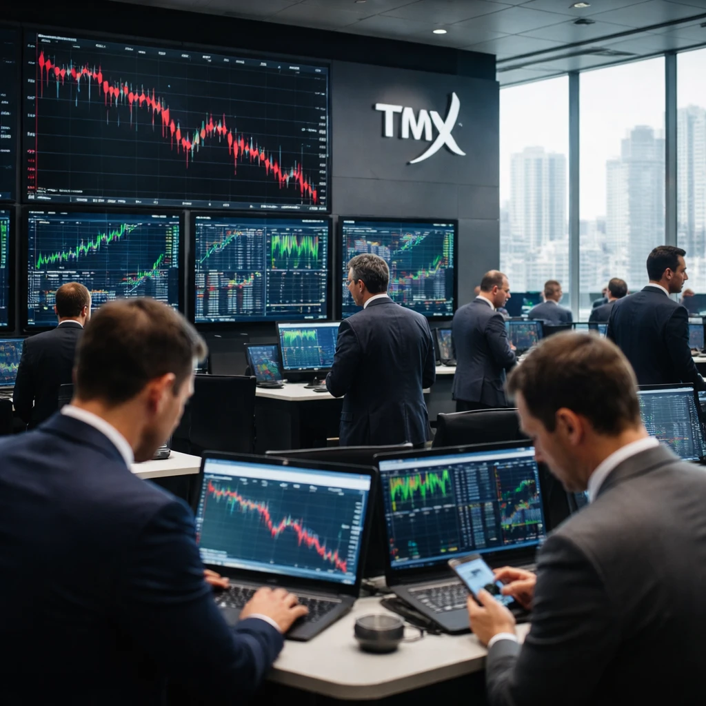 Toronto market edges lower as materials, financials and REITs weigh on S&P/TSX