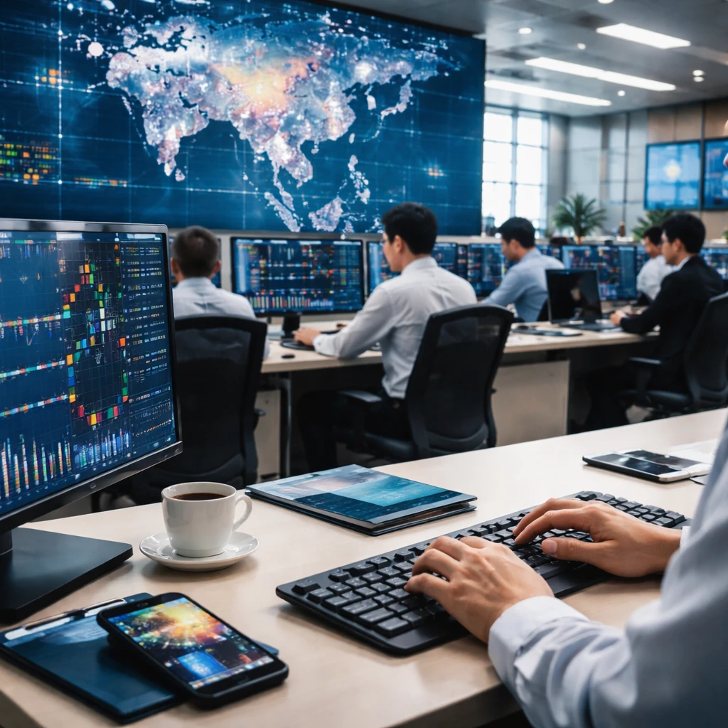 Asian Stocks Tick Up and Down as Markets Eye US-China Summit; KOSPI Led by Chip Rally