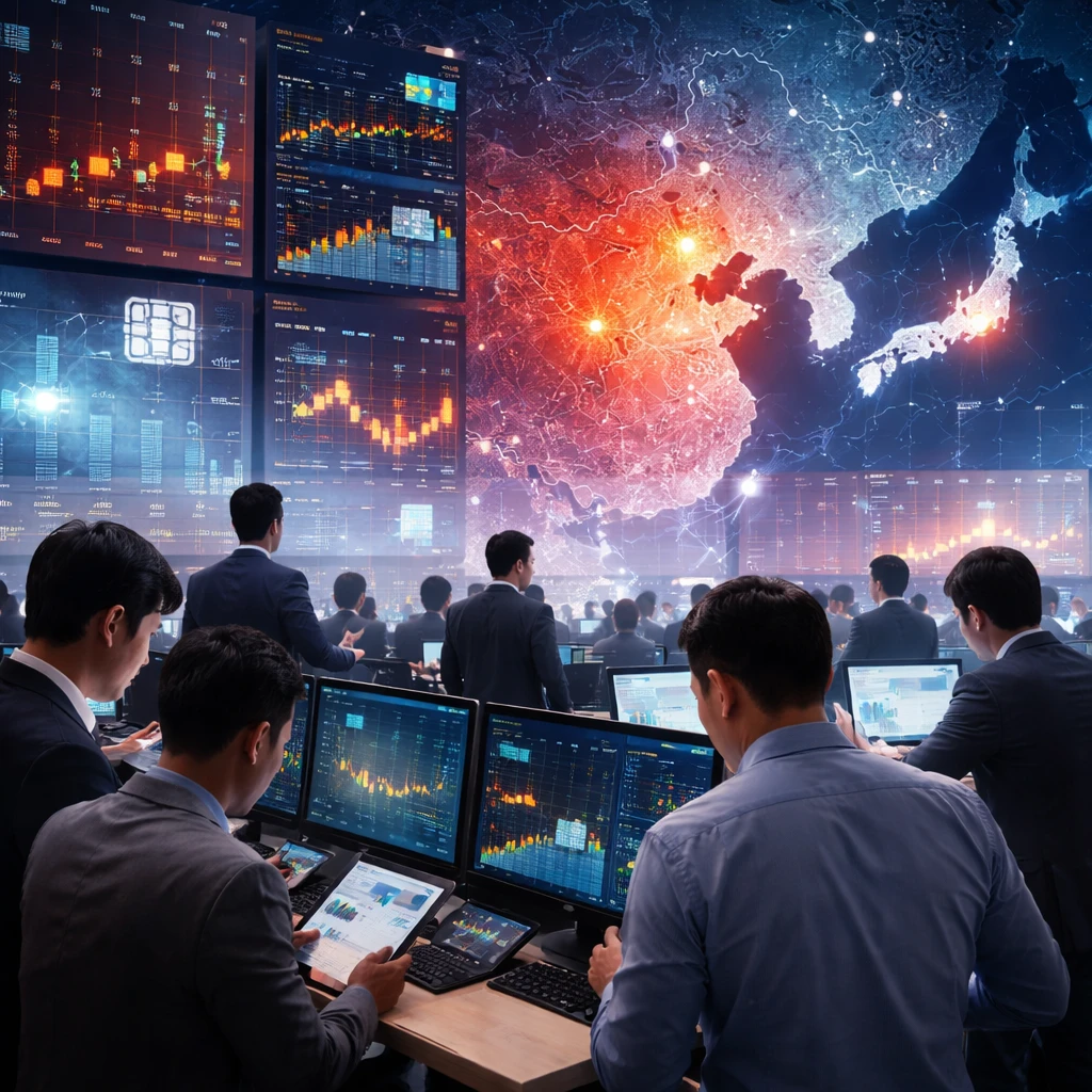 Chinese Chipmakers Surge Ahead of Nvidia Results as Samsung Strike Threat Looms