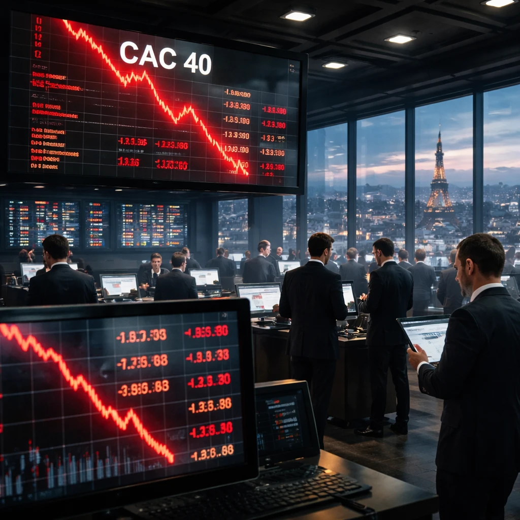 Paris markets slump on broad sector losses as CAC 40 drops 1.71%