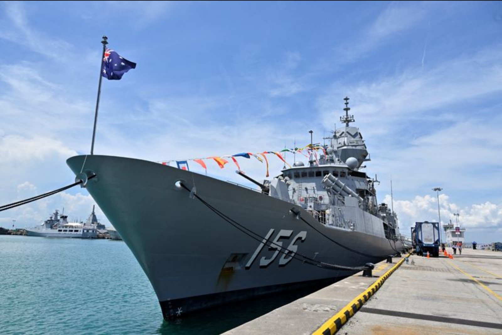 Australian Frigate Makes Transit Through Taiwan Strait; China Says PLA Tracked Passage
