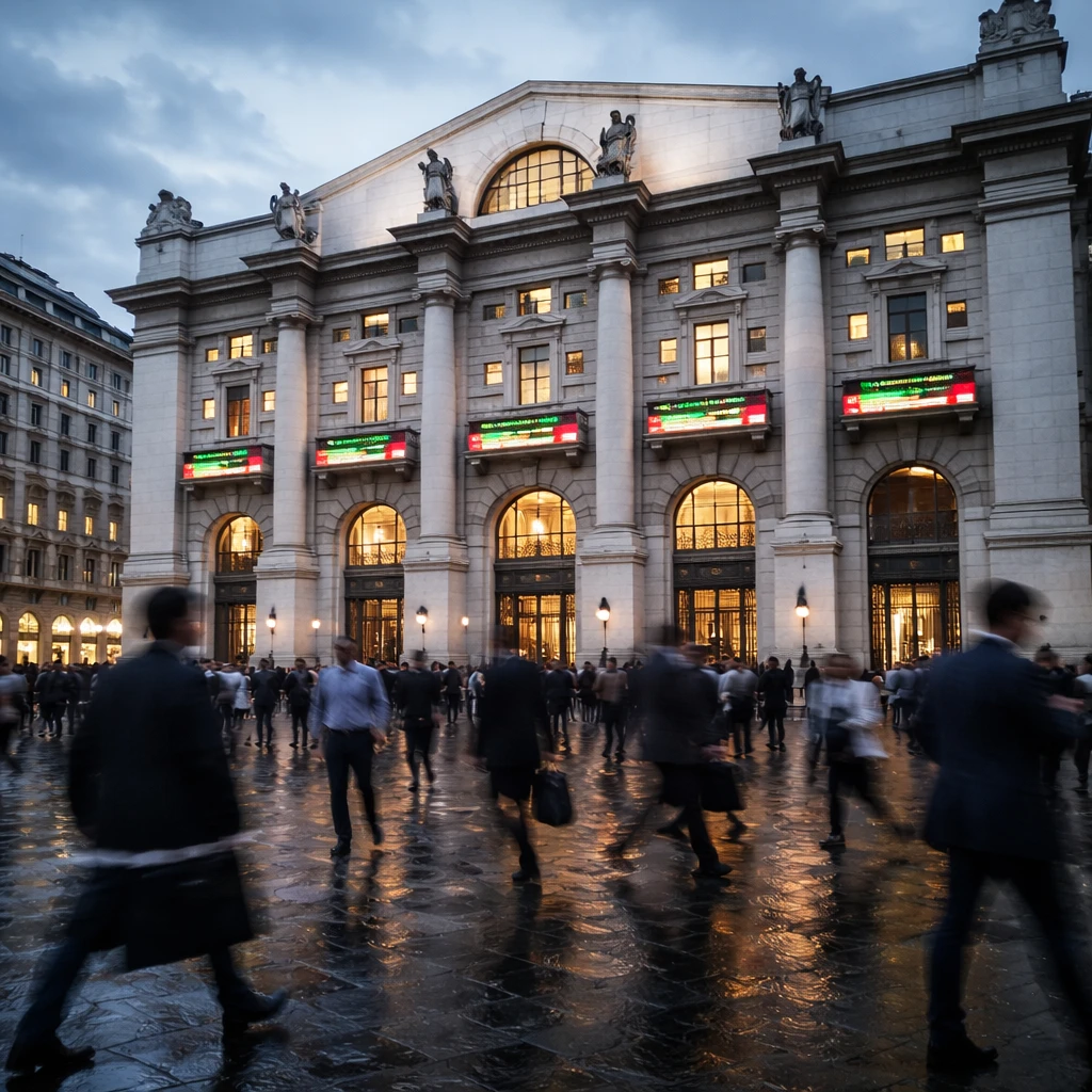 Milan Stocks Slip as Oil & Gas, Utilities and Industrials Weigh on Index