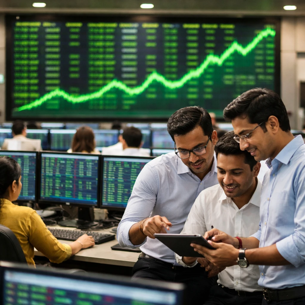 Indian Markets Close Firm; Nifty Gains 1.02% Led by Real Estate, IT and PSUs