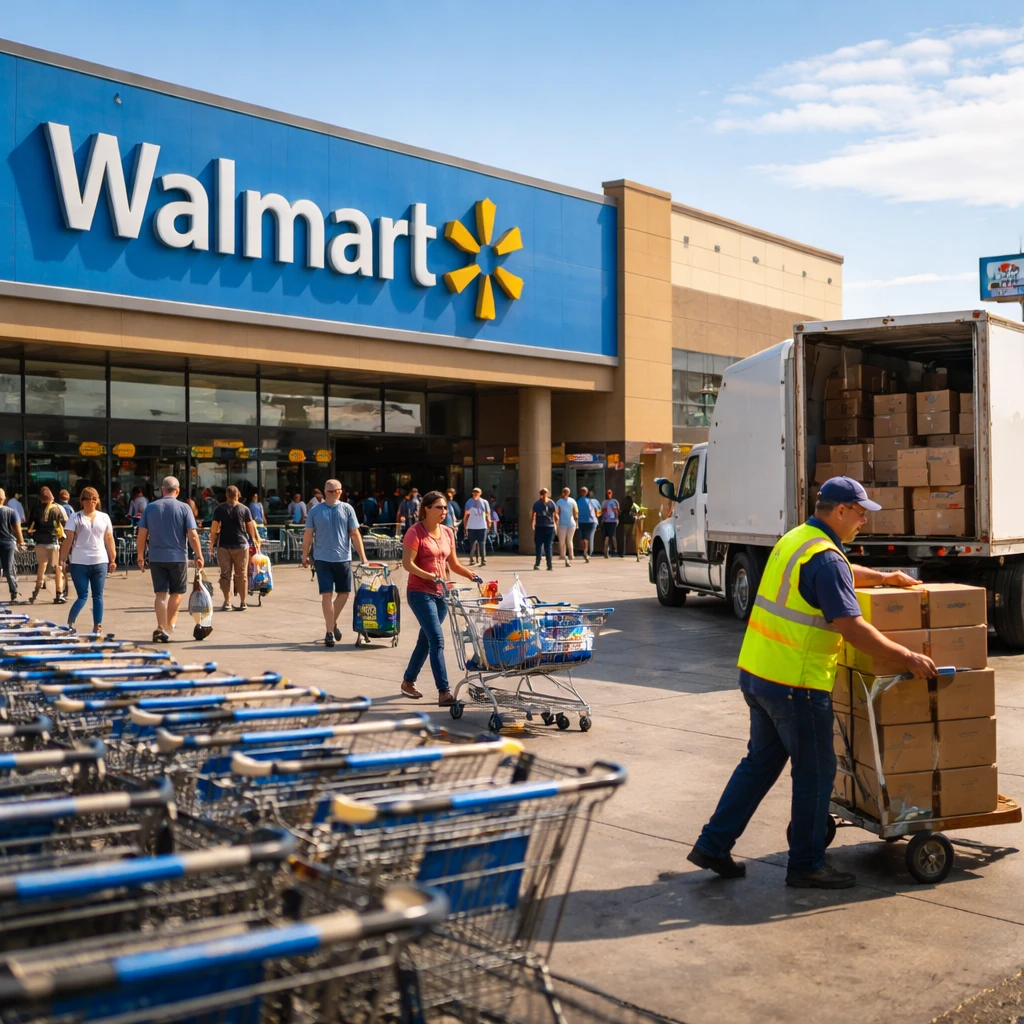 Walmart Shares Fall After Mixed Q1 Results and Weaker Guidance