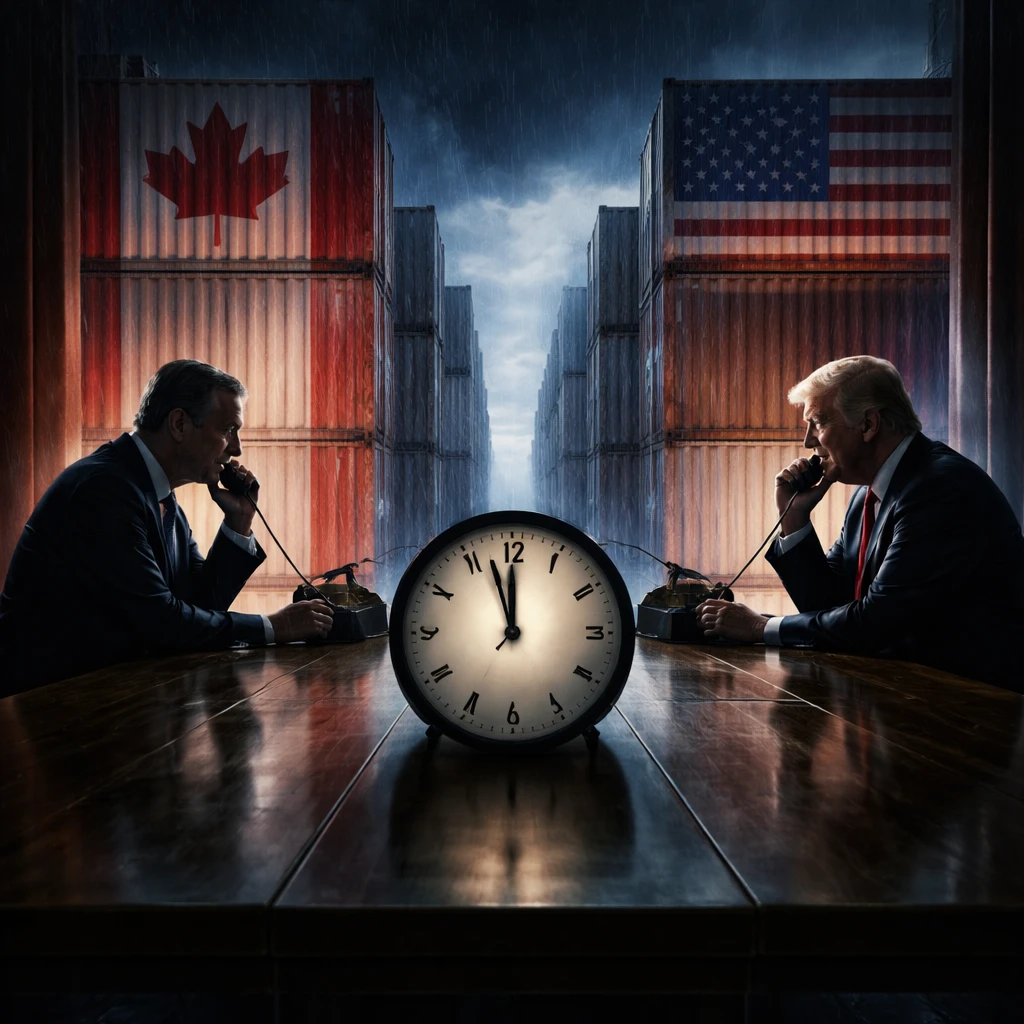 U.S. Officials See Slim Odds of Reaching Canada Tariff Deal Before Deadline