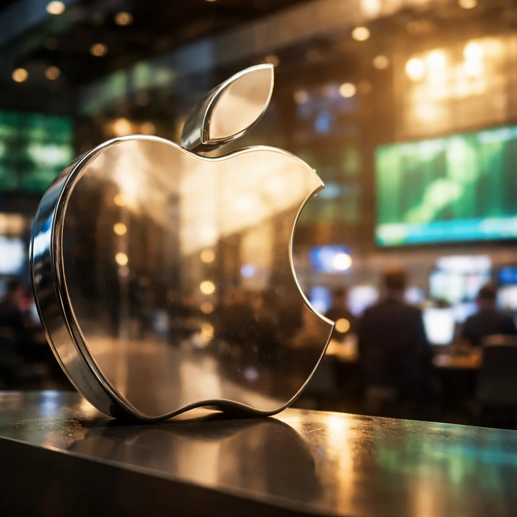 Apple briefly tops $5 trillion valuation as shares spike, then pull back