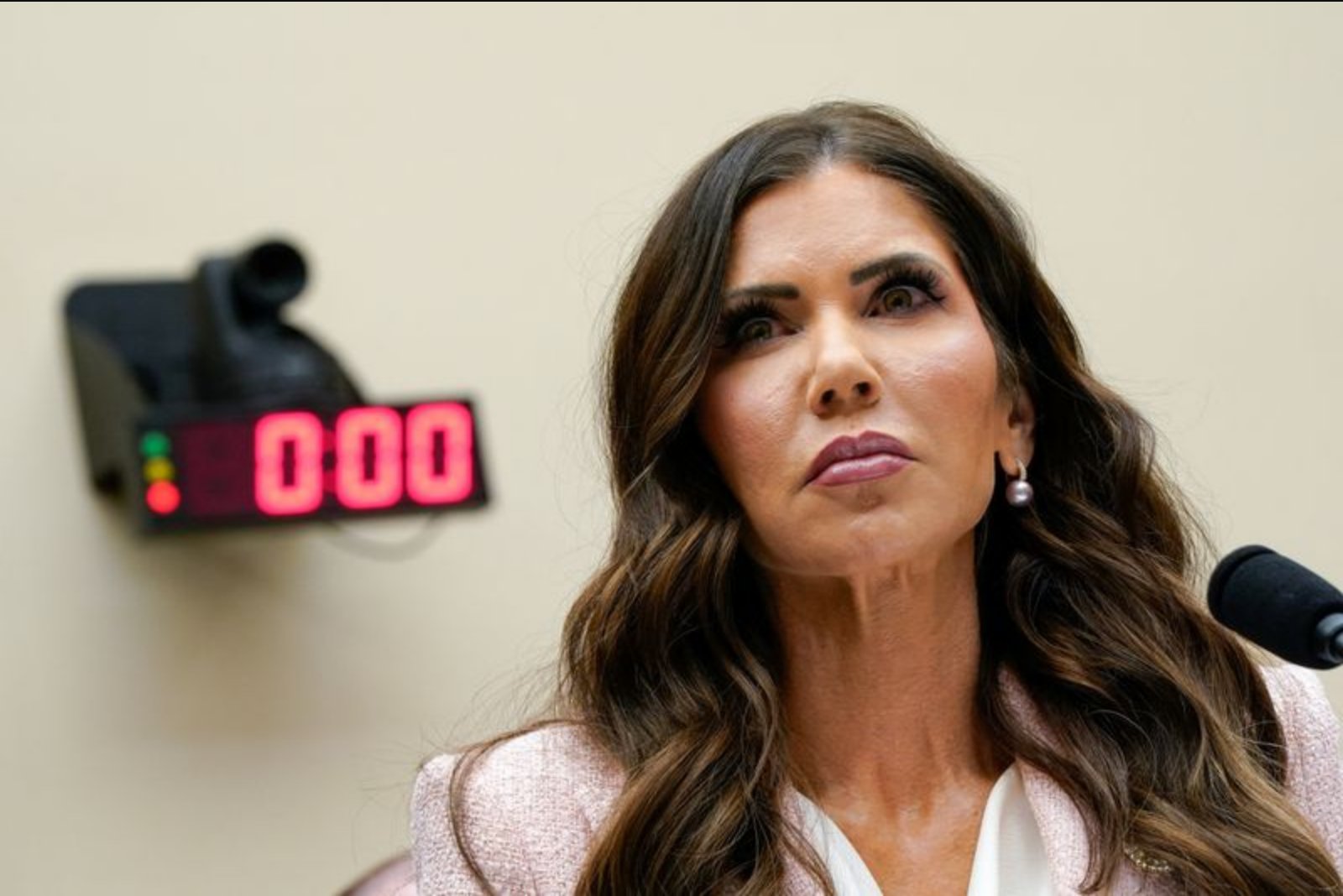 Noem Defends $220 Million Border Security Ad Buy as Lawmakers Question Contracting