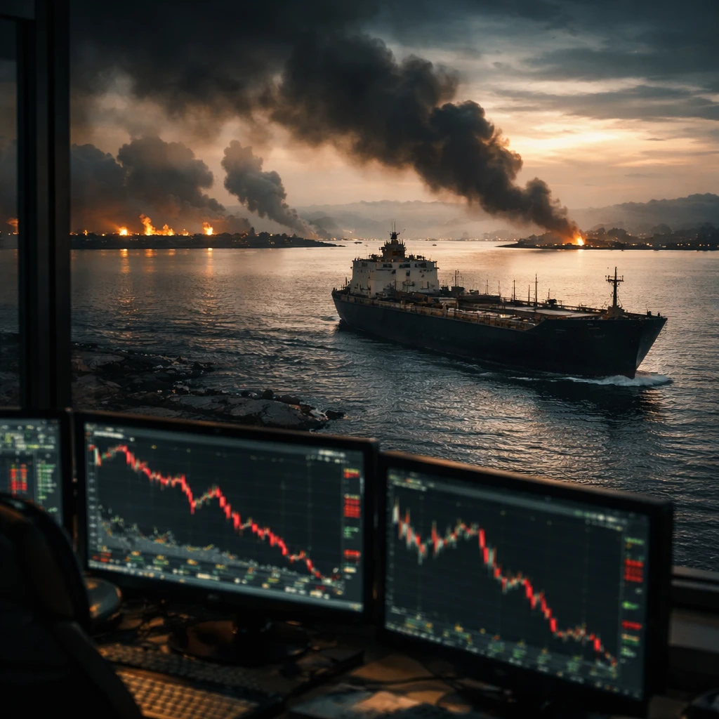 U.S. Futures Largely Flat as Hormuz Clashes and Oil Spike Temper Appetite