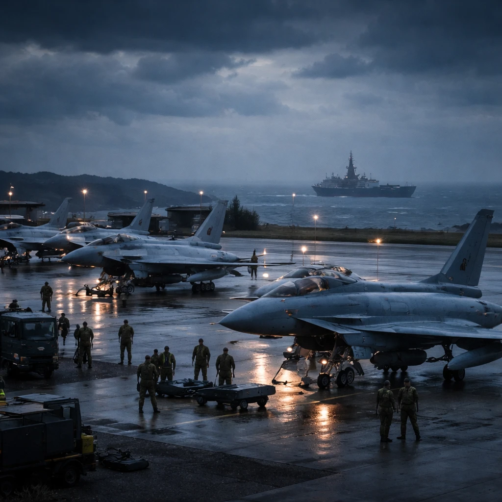 UK Armed Forces Poised to Defend Nation After Iran Objects to U.S. Bomber Access