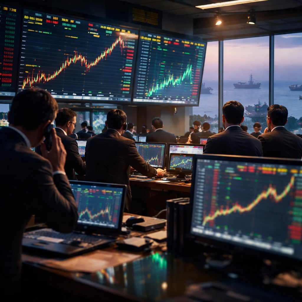 Hong Kong Energy Shares Climb as Oil Jumps on Escalation Involving Iran