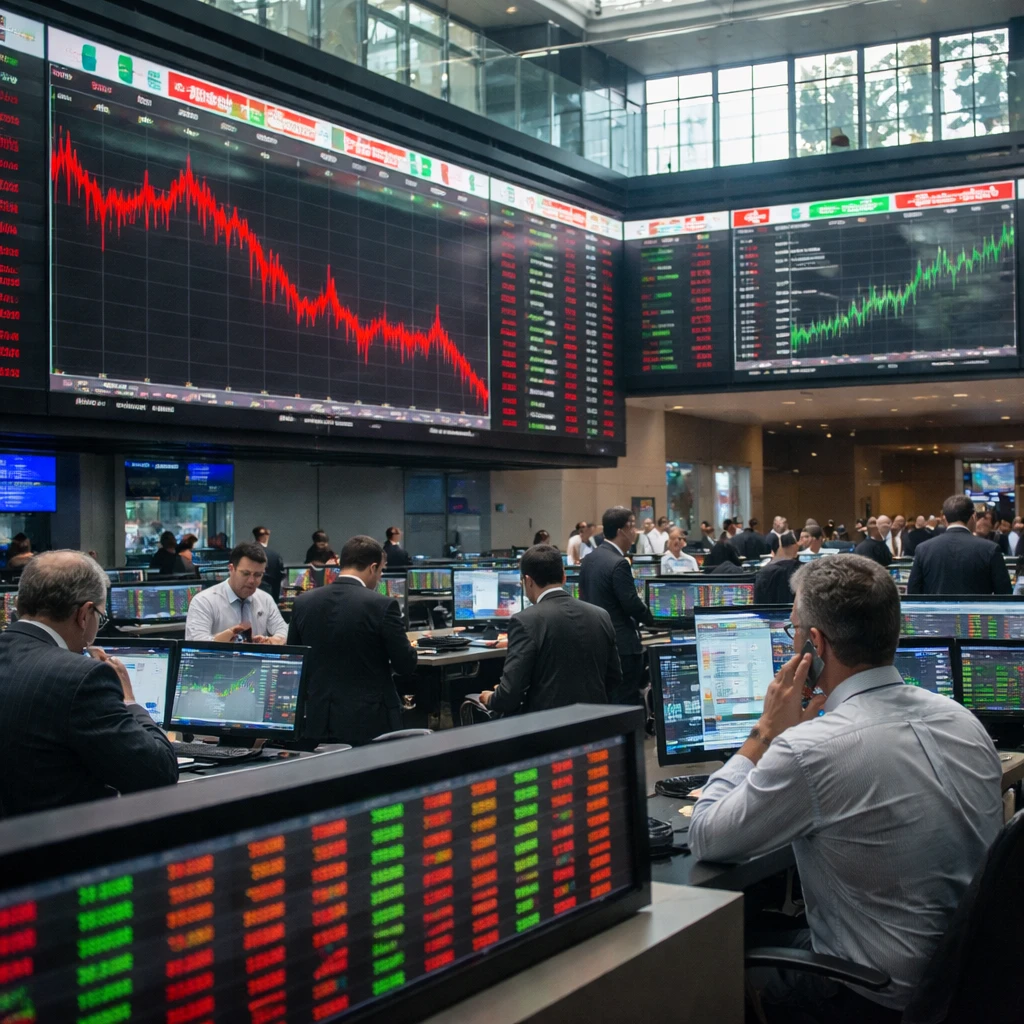Bovespa Retreats to Three-Month Low as Materials, Consumption and Real Estate Slide
