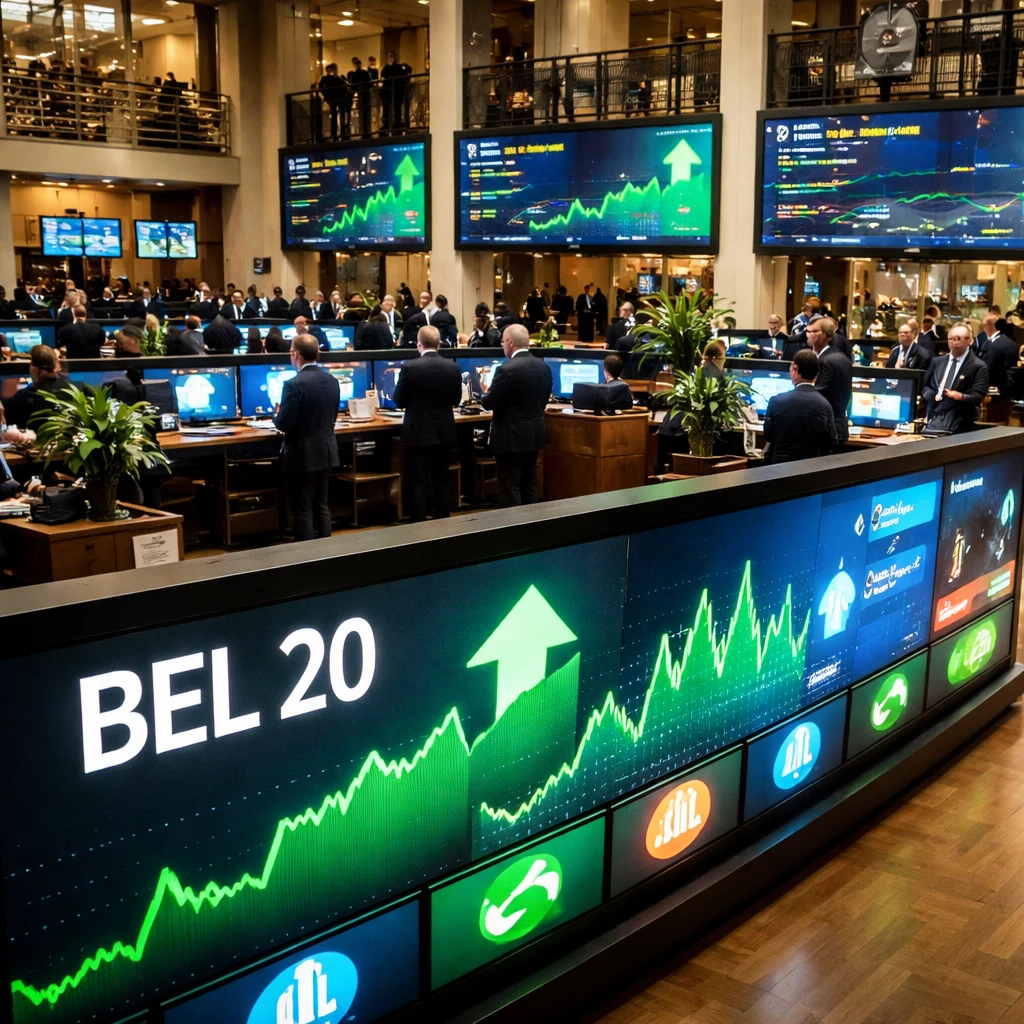 Belgian equities close higher as basic materials, financials and healthcare lead gains