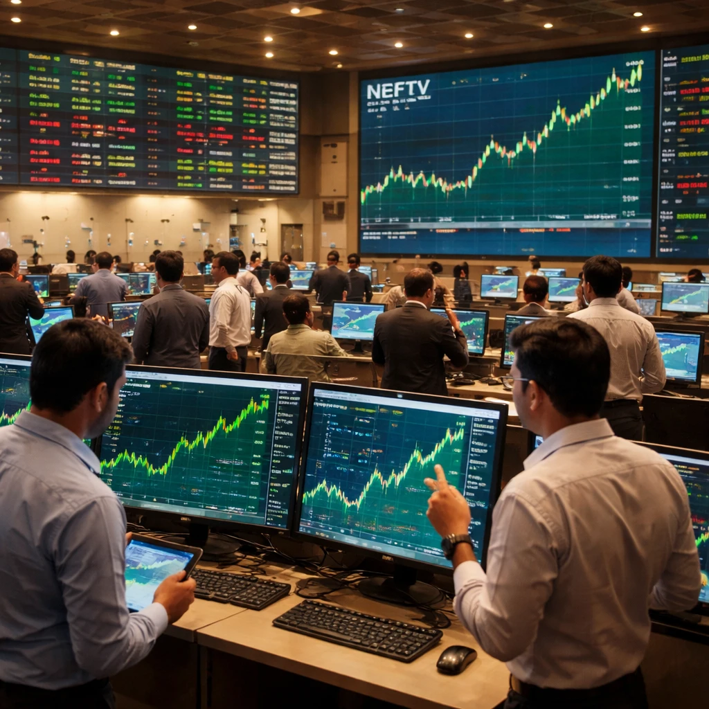 Indian Benchmarks Close Higher; Nifty 50 Advances 0.83% Led by Real Estate, Tech and Capital Goods