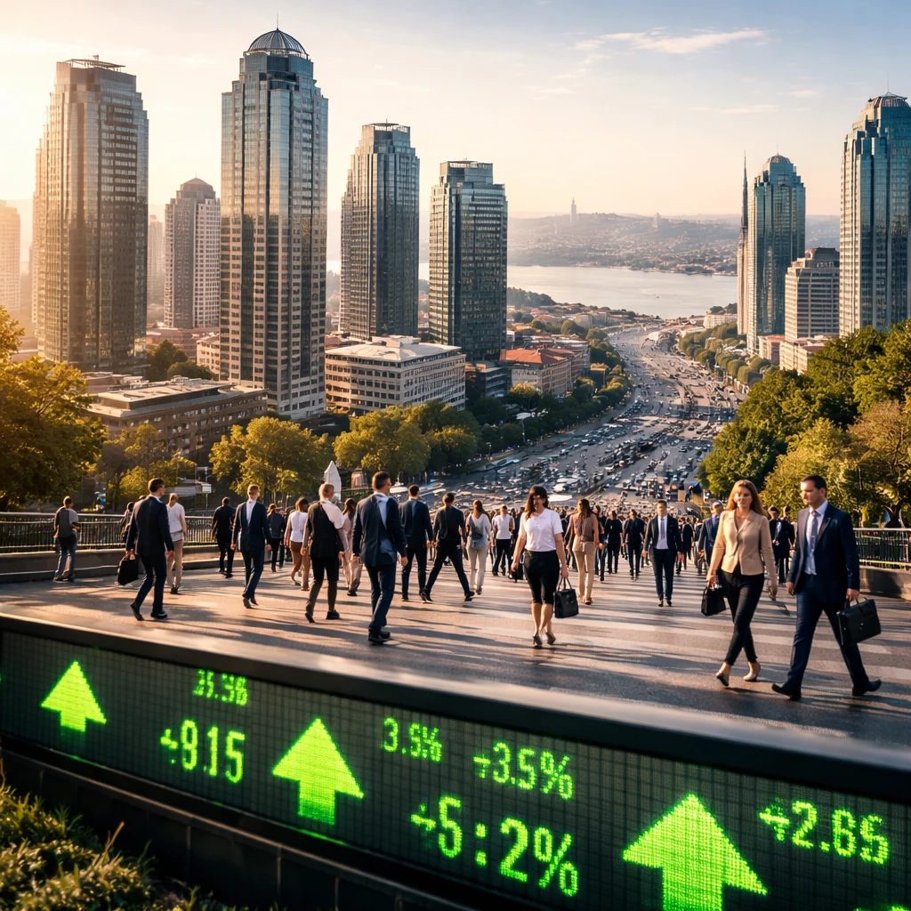 Istanbul Stocks Close Higher as Financials and Telecoms Lead Gains