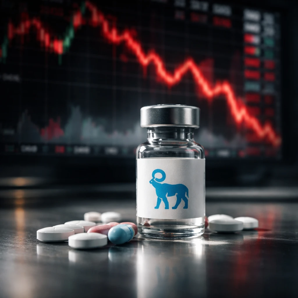 Sell Setup: Novo Nordisk Breaks Lower After REDEFINE 4; Tactical Short with Defined Risk