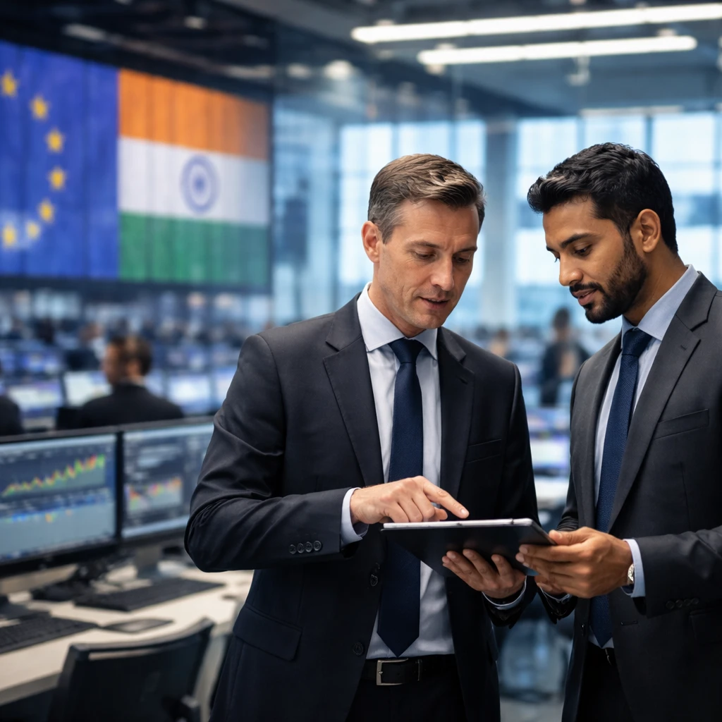 European Stocks Nudge Higher After Landmark EU-India Trade Deal; Focus Shifts to Earnings and Fed