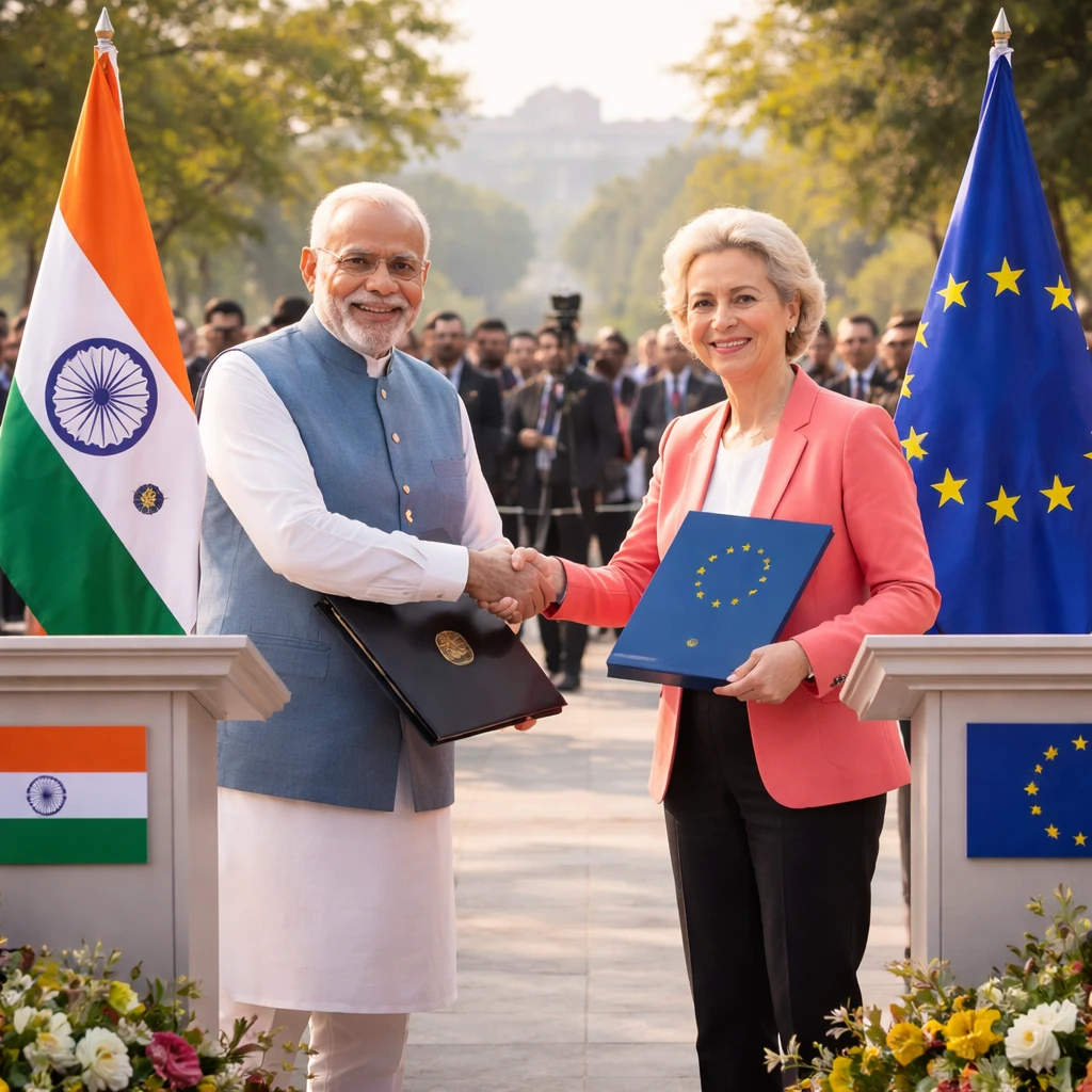 India and EU Seal Major Trade Accord, Paving Way for Broader Market Access