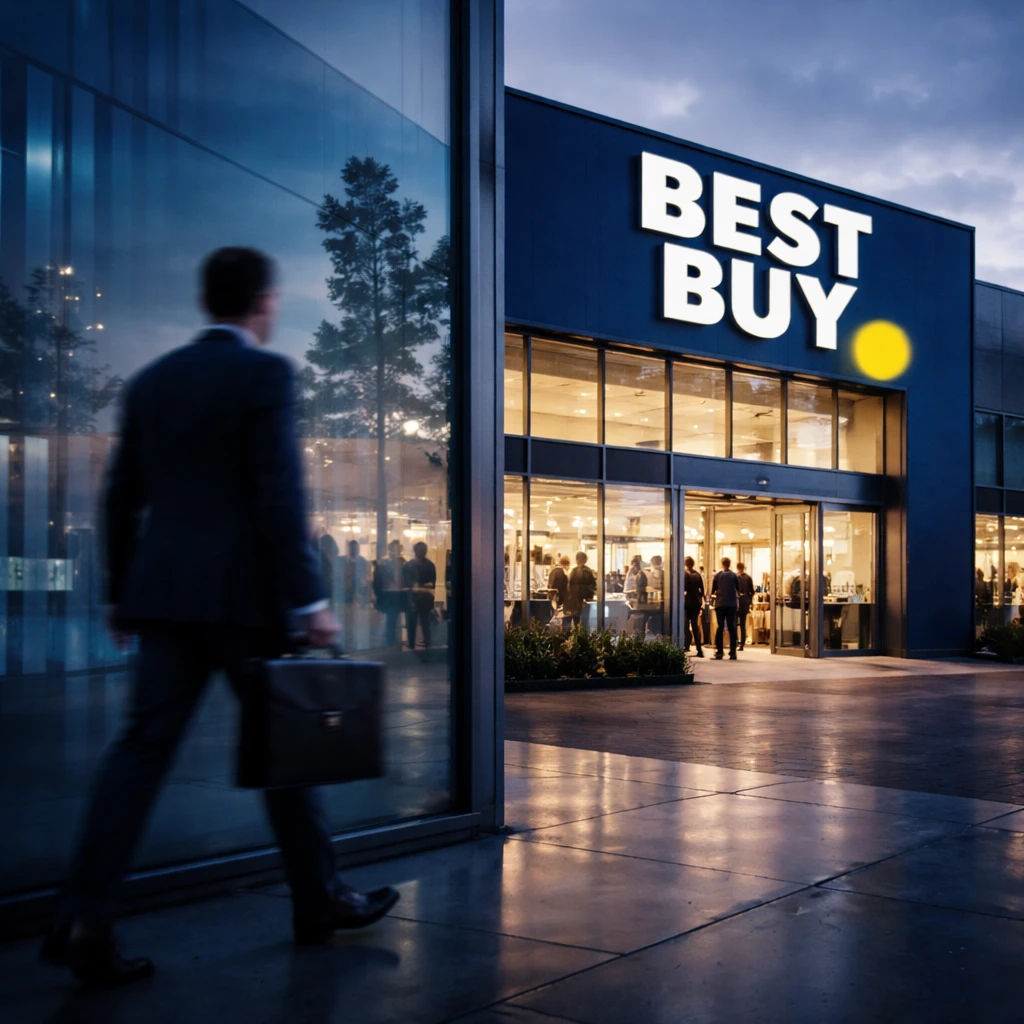 Best Buy CFO Matt Bilunas to Exit; Shares Slip After-Hours