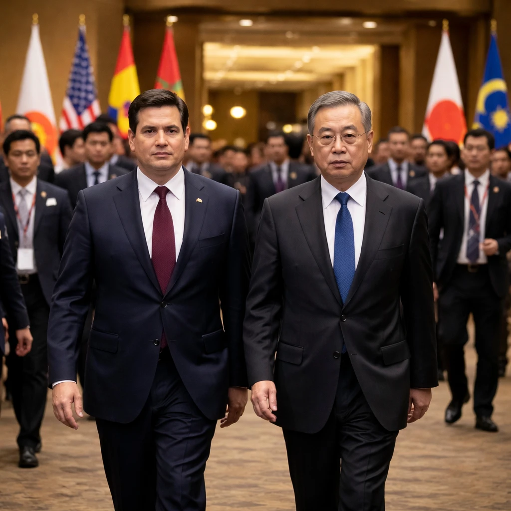 Rubio and China’s Wang Yi to Confer on Sidelines of ASEAN Summit Amid Regional Tensions
