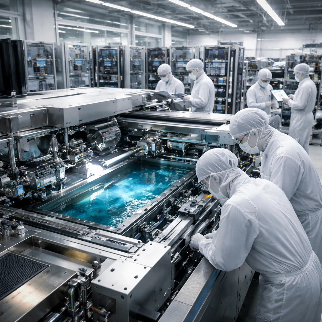 China Begins Production of Indigenous Immersion DUV Lithography Machines