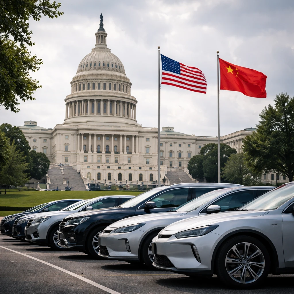 Bipartisan House Bill Seeks to Codify and Strengthen Ban on Chinese Automakers