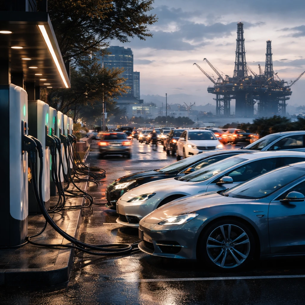 Goldman Says Rapid EV Uptake Could Cut Oil Demand by as Much as 0.32 mb/d by 2027