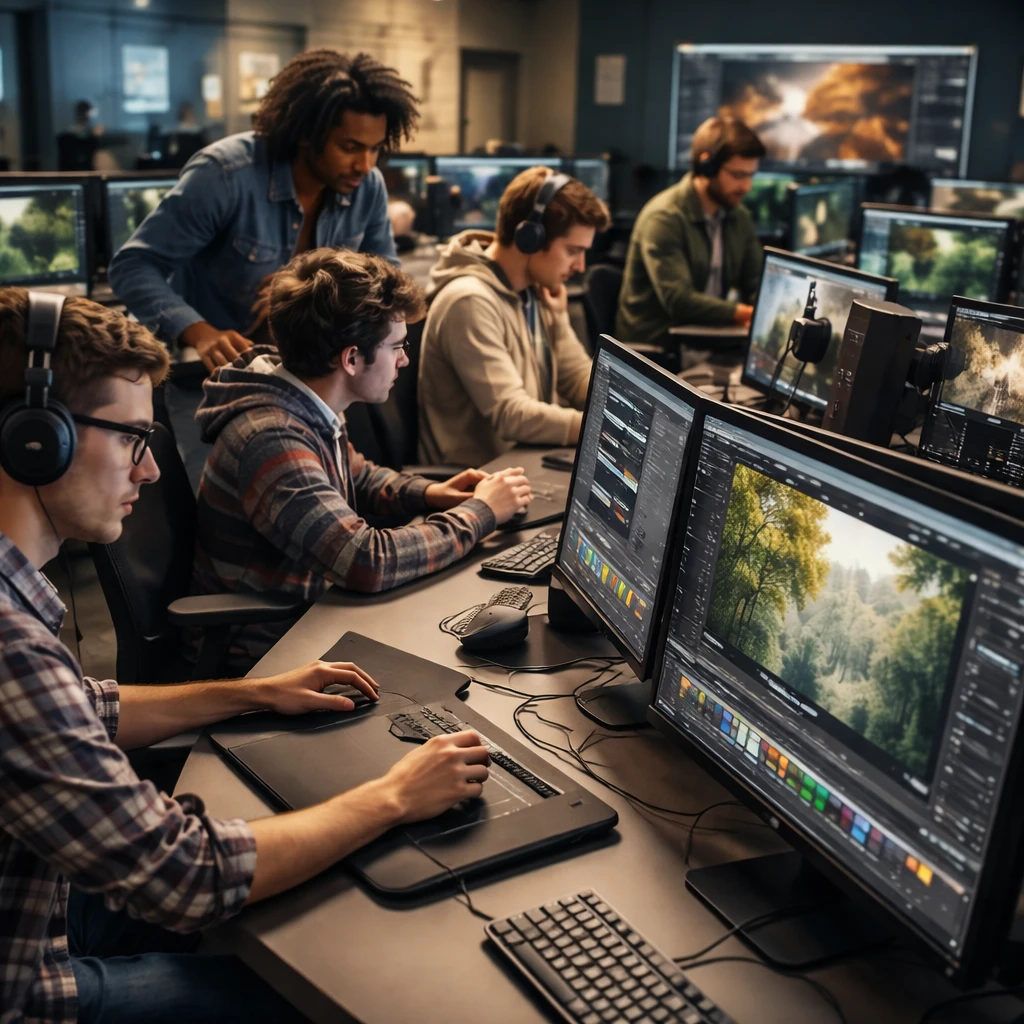 California Studio Trains Autistic Adults for Careers in Hollywood Visual Effects