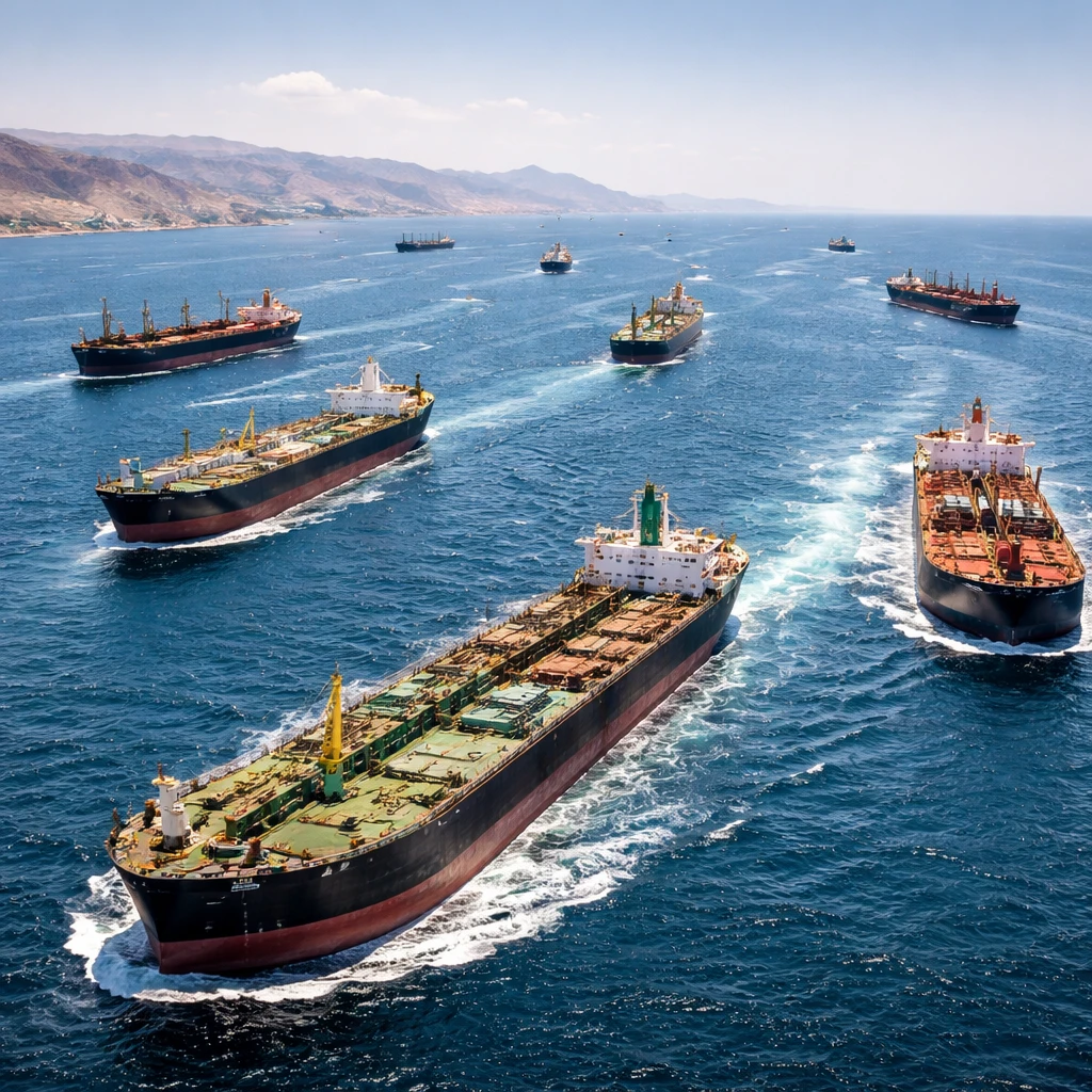 Tanker Shares Slide After Strait of Hormuz Traffic Rises