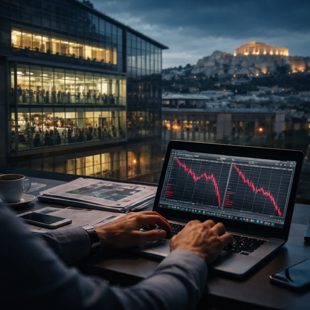 Athens market tumbles as banks, telecoms and household names drive steep losses