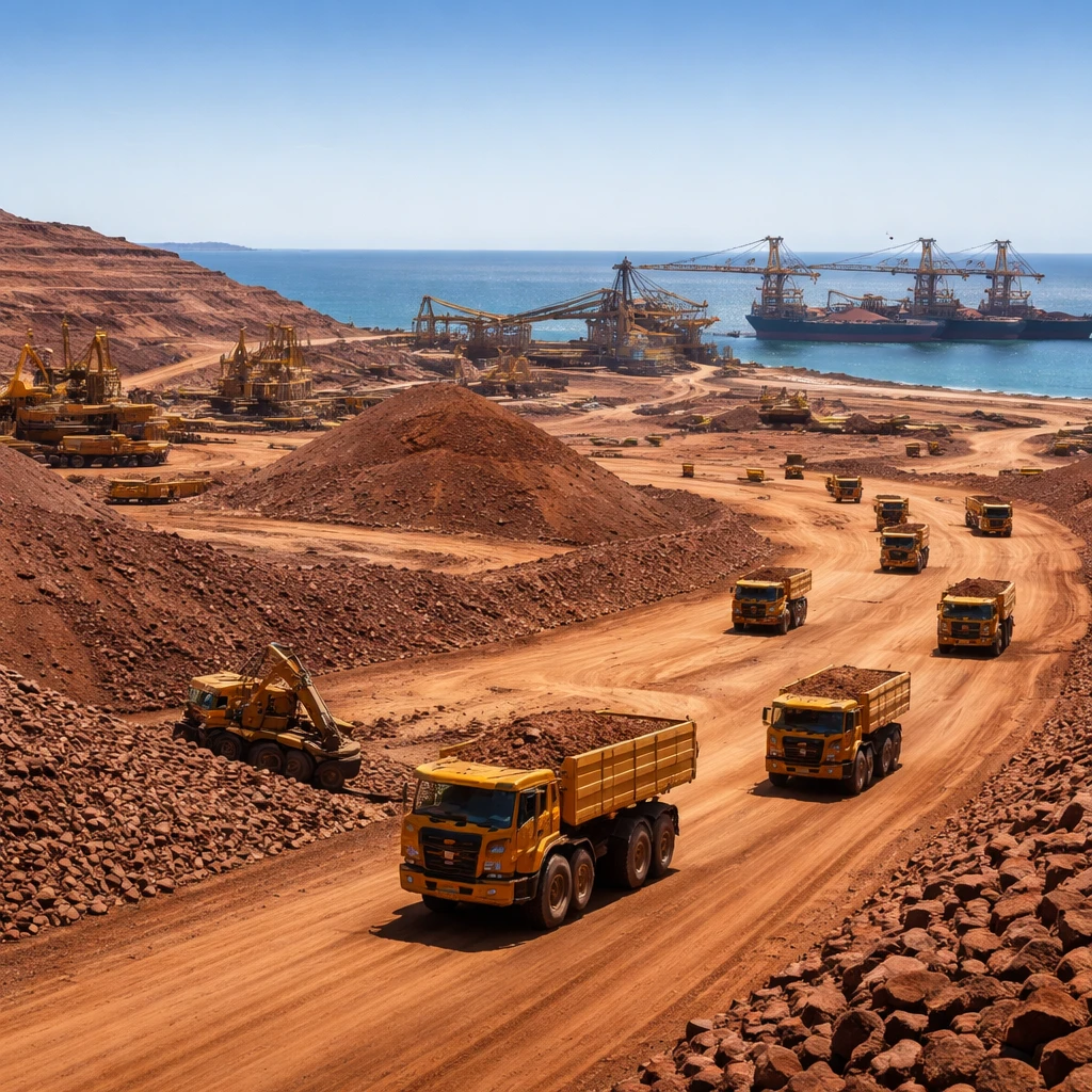 Fortescue Posts 23% Rise in Half-Year Profit Fueled by Record Shipments