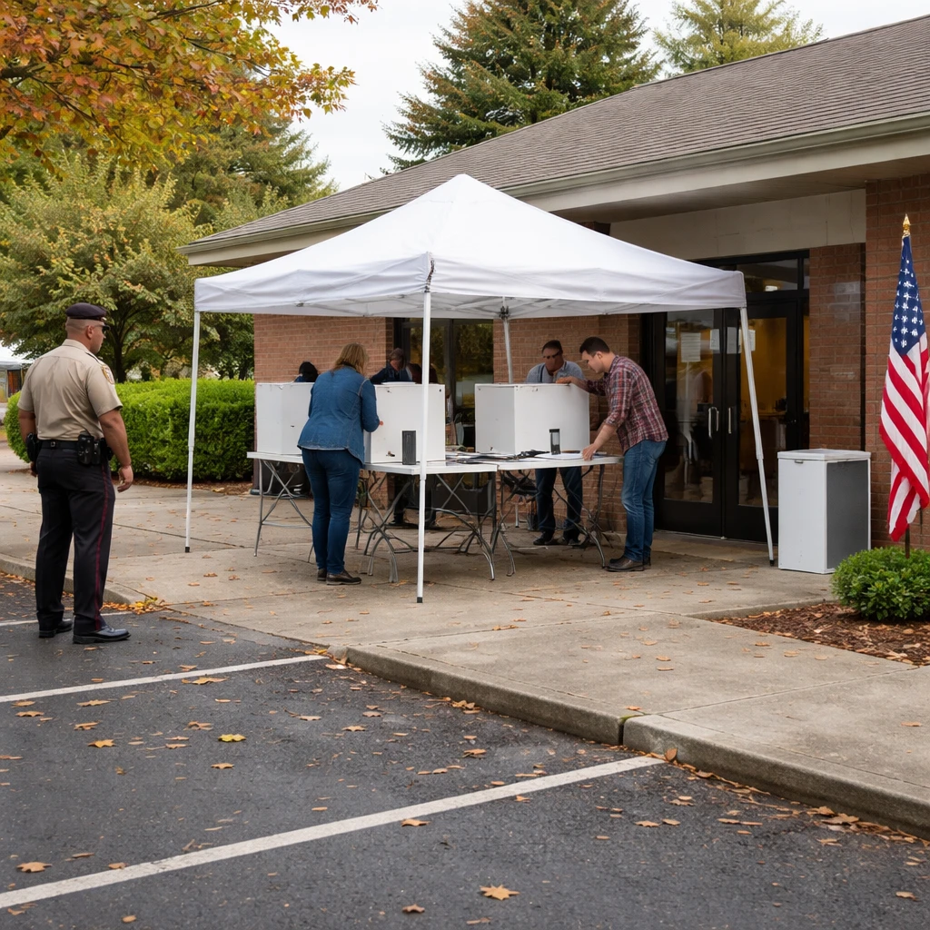 Top U.S. Military Official Says No Plans to Station Troops at Polling Places for Midterms