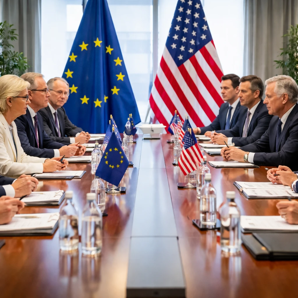 EU Trade Negotiations with U.S. Resume Following Withdrawal of Greenland Tariff Threat