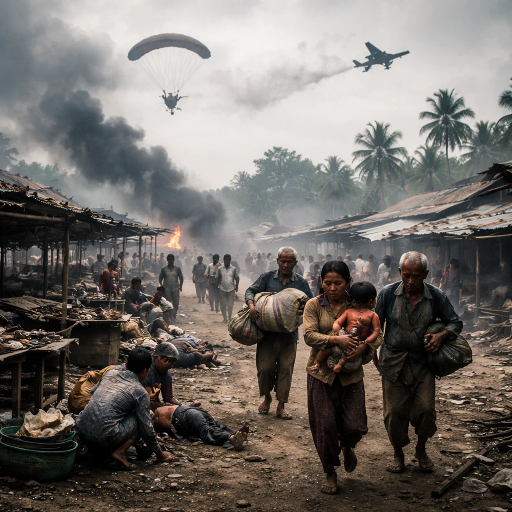 UNICEF raises alarm after reports of deadly air strikes on civilians in Myanmar