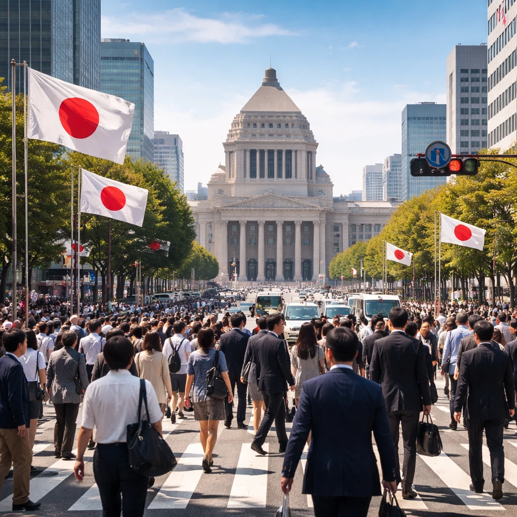 Japan's Key Political Parties Outline Divergent Economic Policies Ahead of Snap Election