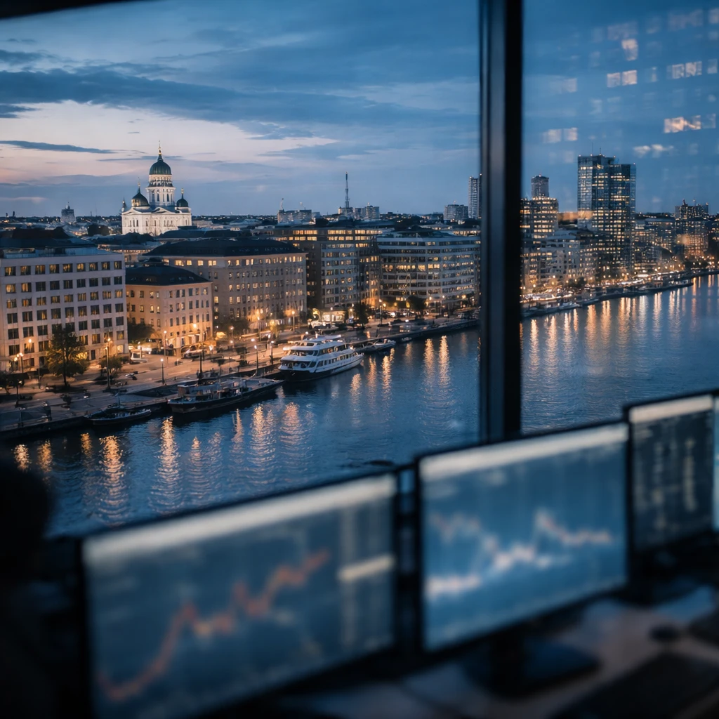 Helsinki stocks tick higher as select industrials and consumer names gain
