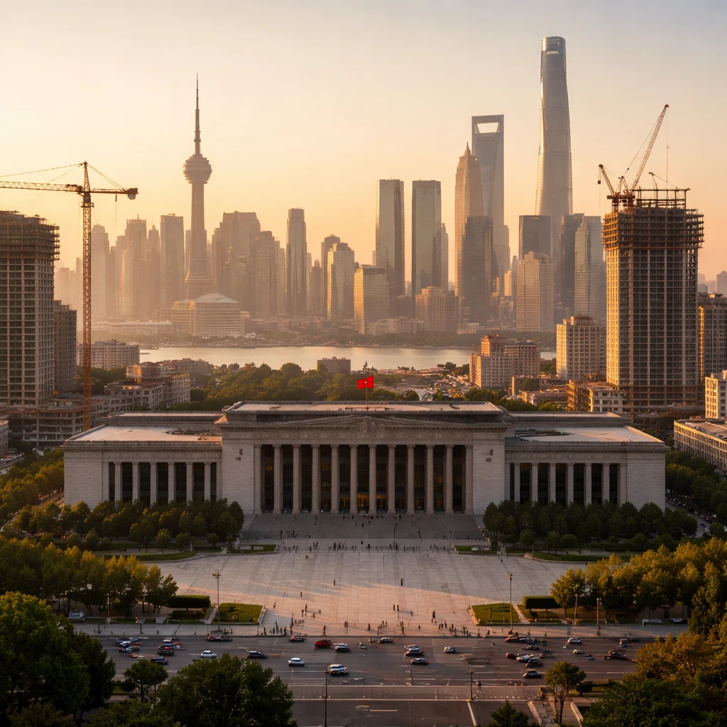 BofA Sees China Lowering 2026 Growth Target to 4.5%-5.0% While Maintaining Supportive Policy