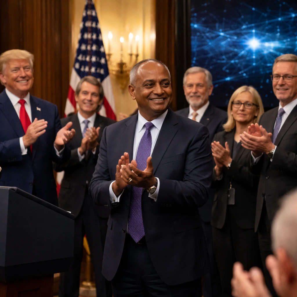 IBM Stock Pops After Presidential Praise at White House Quantum Summit