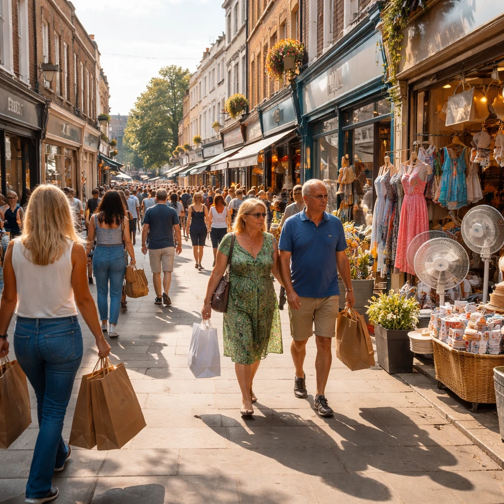 UK Retail Sales Slide Eases in July but Sector Still Faces Cost Headwinds