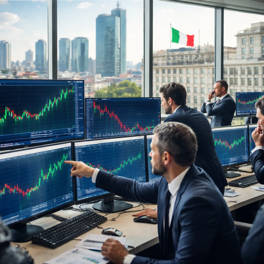 Intesa’s unsolicited bid for Monte dei Paschi jolts Italian banking stocks as rival talks surface