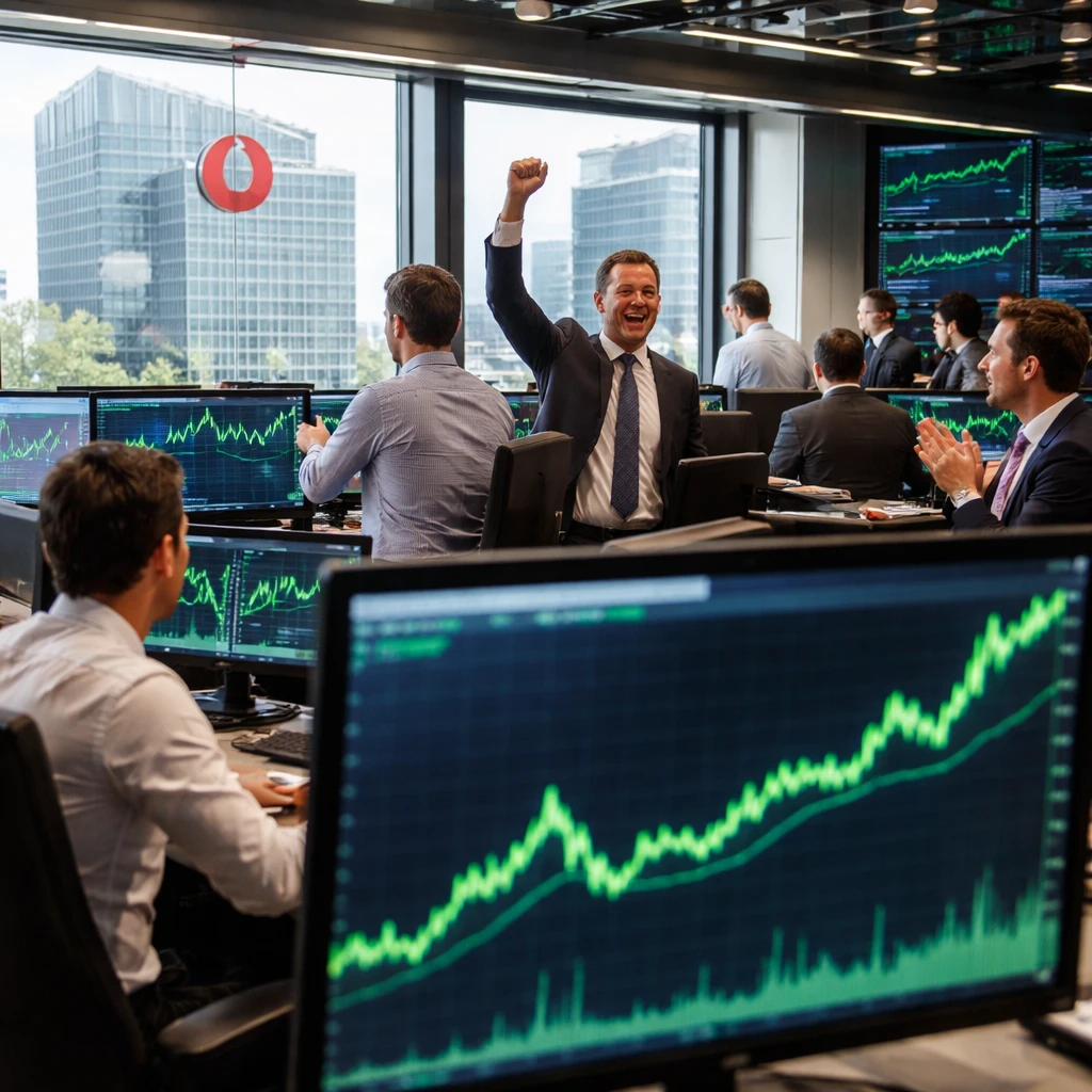 Vodafone Shares Leap After Xavier Niel Family Vehicle Agrees to Buy E&'s Stake