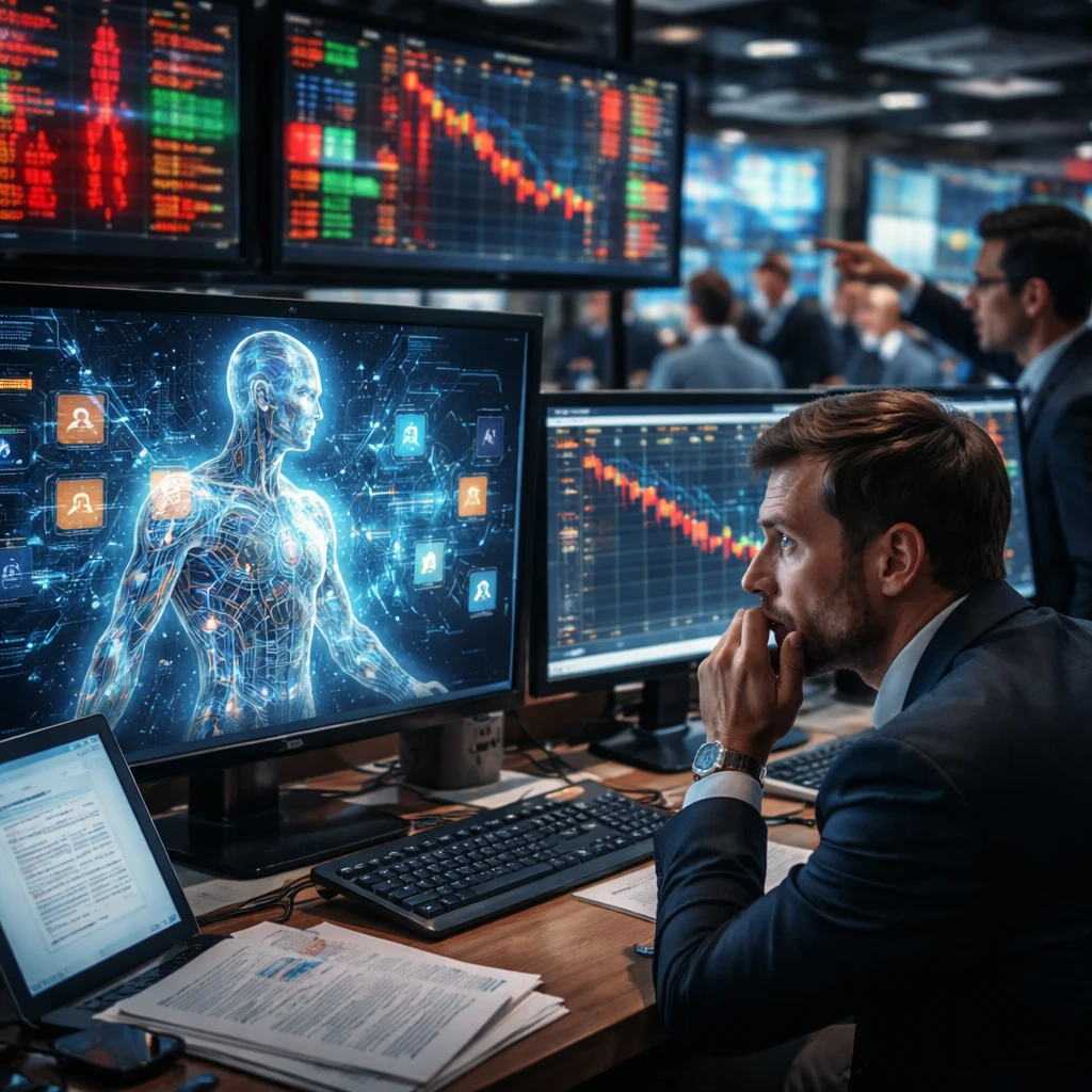 Software Stocks Volatile as AI Debate and Algorithmic Trading Push Prices Around