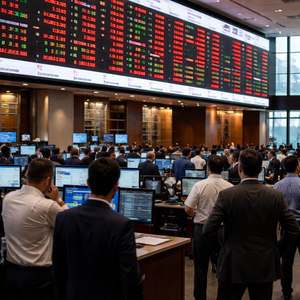 Bovespa Ends Lower as Basic Materials, Real Estate and Utilities Weigh on Market
