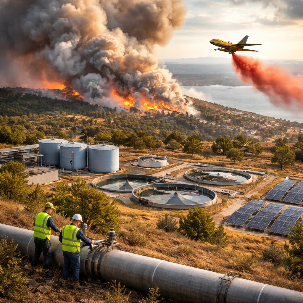 Wildfires Reshape Europe’s Market Winners: Fire Retardants, Water Firms and Aerial Defense Take Center Stage