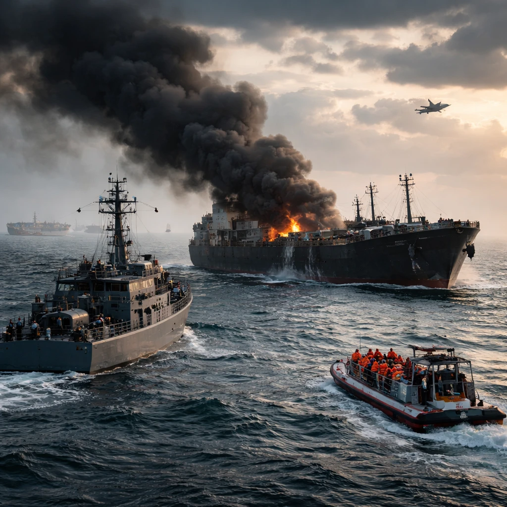 Three Indian Seafarers Killed in U.S. Strike on Tanker off Oman; Separate Tanker Incident Reported