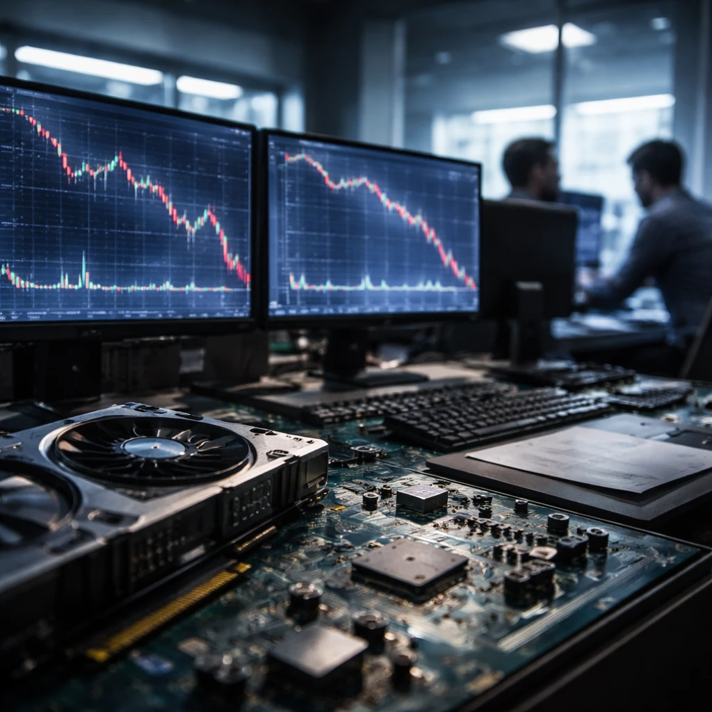 NVIDIA Shares Slip After Strong Jobs Report and Semiconductor Headwinds